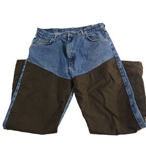 Pro Gear by Wrangler Jeans 40x30 Color Block Hunting‎ Work Denim Pants